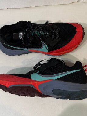 Nike Air Zoom Terra Kiger 7 “Black Dynamic Turquoise” Men Size 10.5 (CW6062-004)